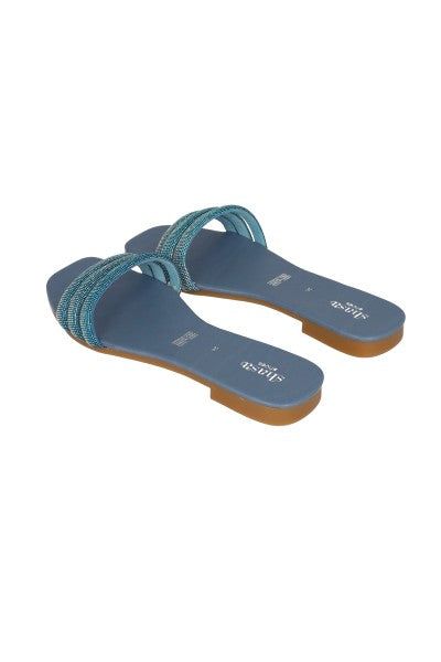 Sandalia pala tres tiras brillos sold by Shasa product image thumbnail 4