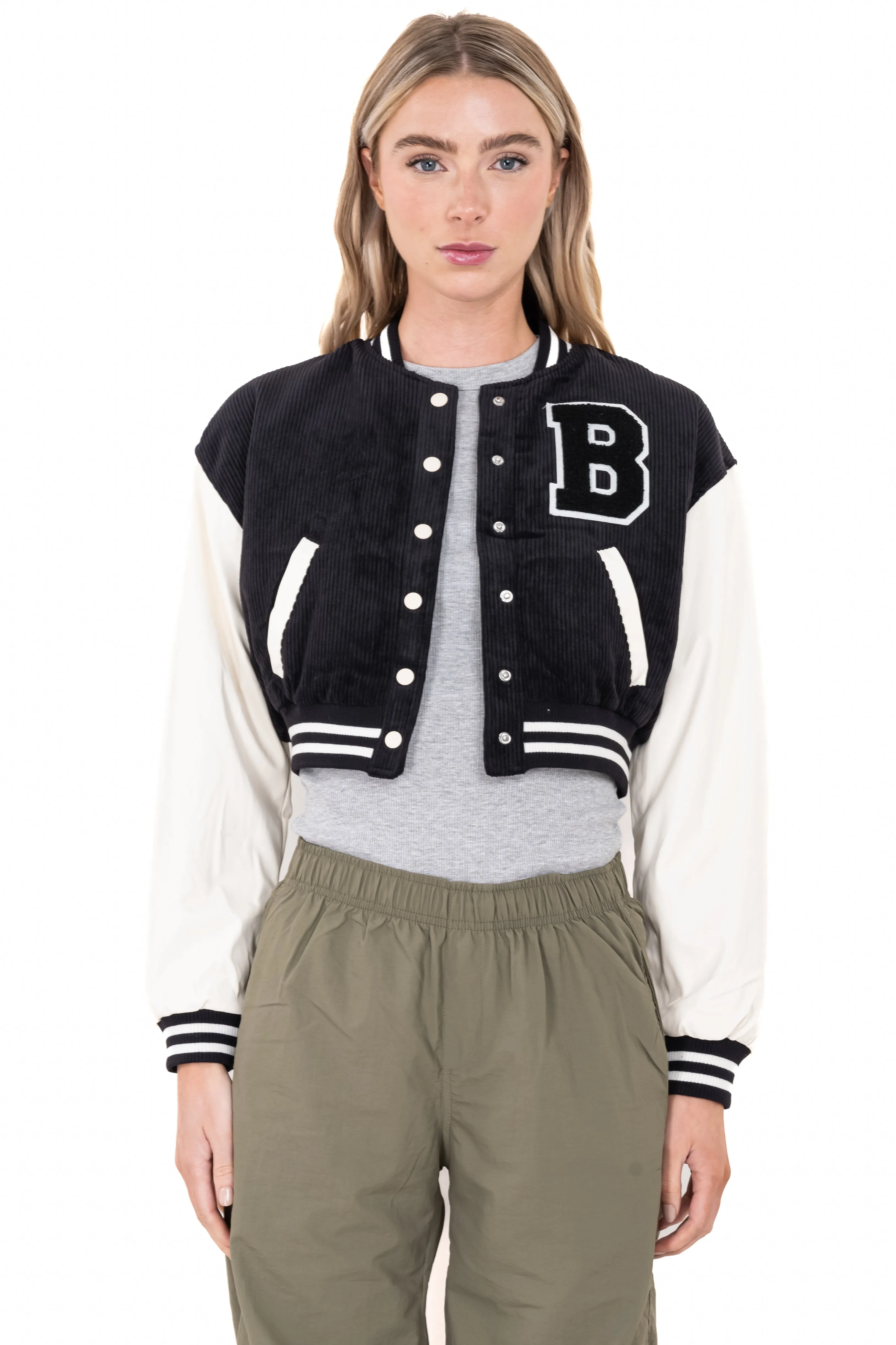 Chamarra bomber pana parche sold by Shasa product image thumbnail 2