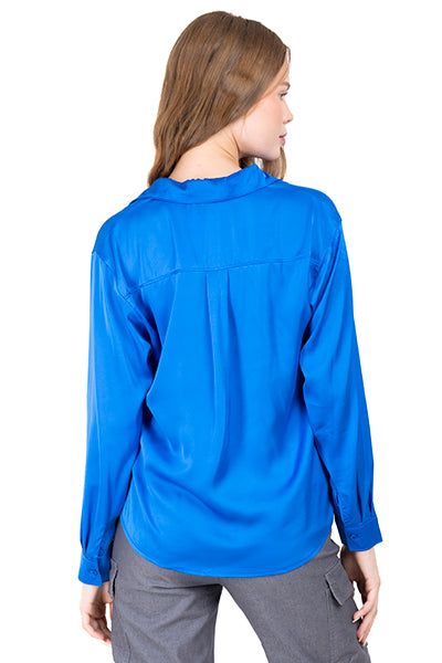 Camisa satín manga larga sold by Shasa product image thumbnail 4