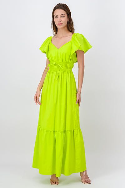 Vestido maxi manga corta olanes sold by Shasa product image thumbnail 2