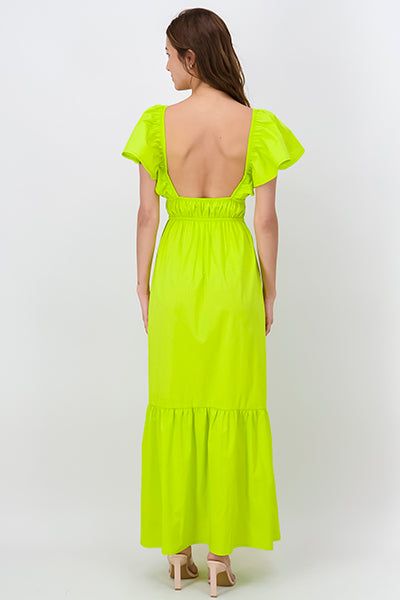 Vestido maxi manga corta olanes sold by Shasa product image thumbnail 4