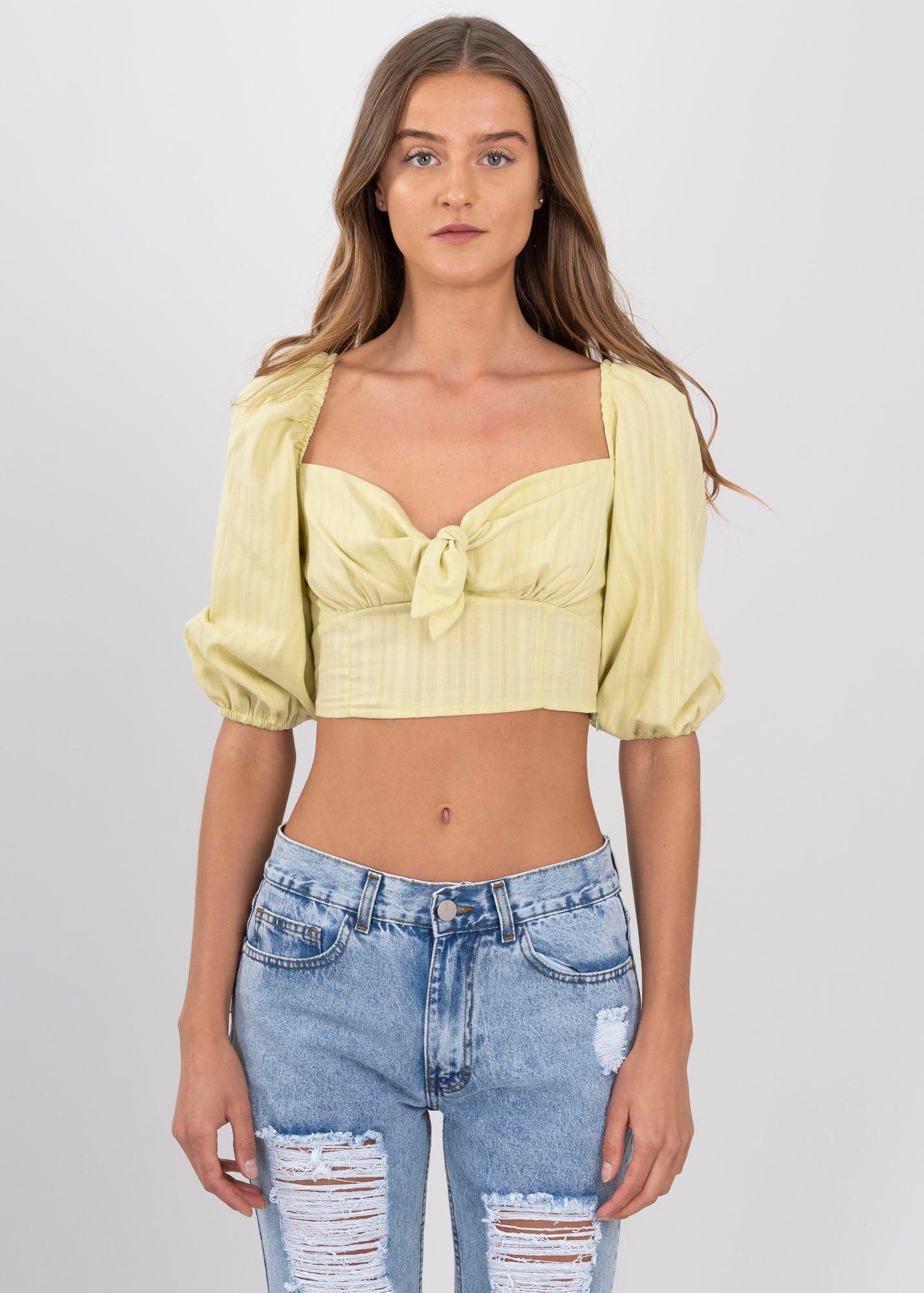 Crop top moño sold by Shasa product image thumbnail 2