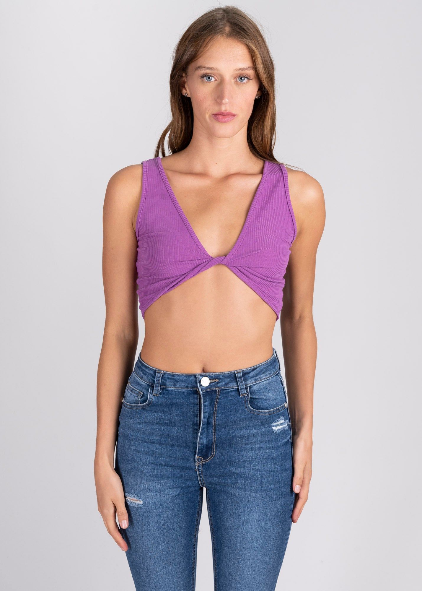 Top acanalado fruncido sold by Shasa product image thumbnail 2