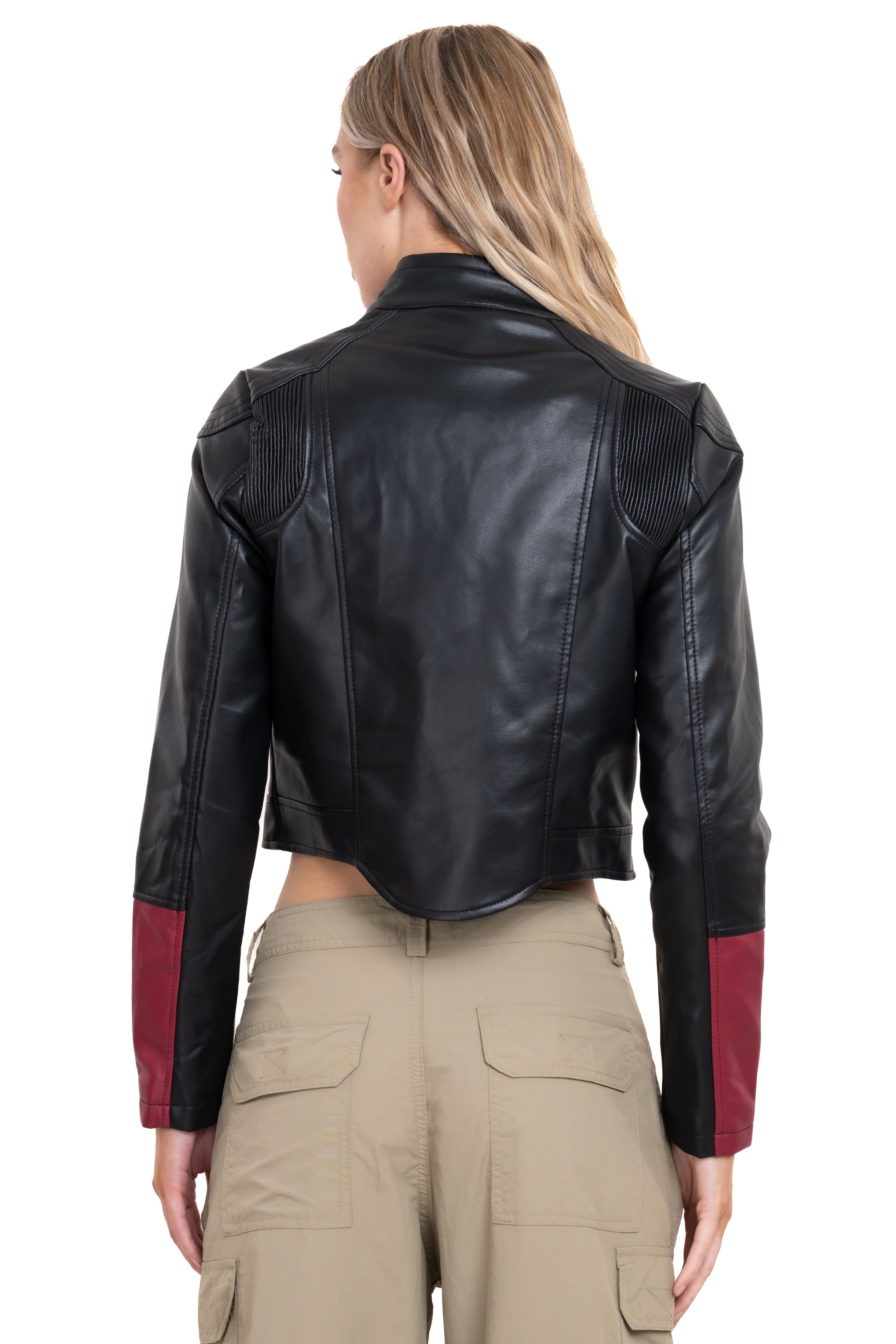 Chamarra efecto piel moto sold by Shasa product image thumbnail 4