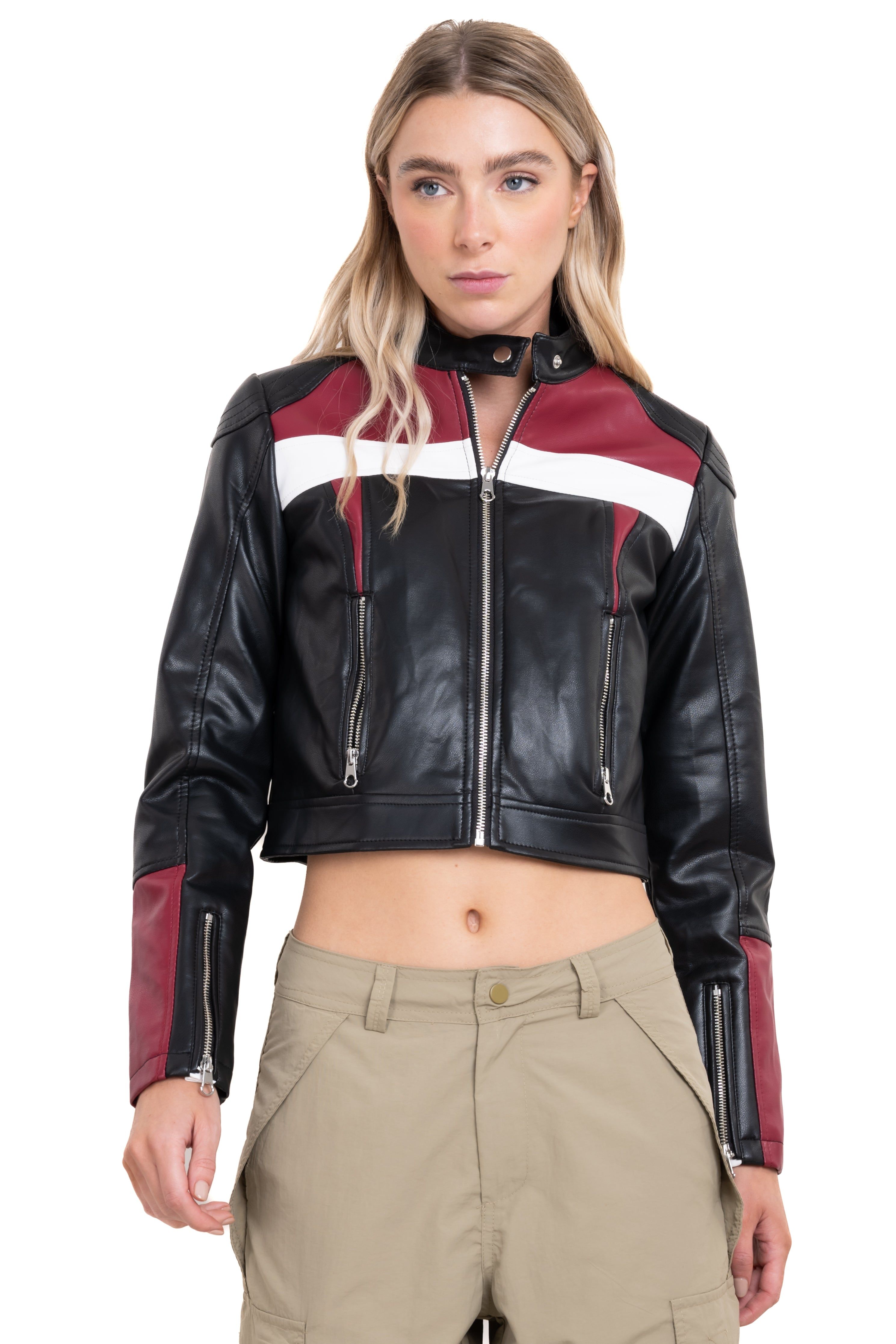 Chamarra efecto piel moto sold by Shasa product image thumbnail 2