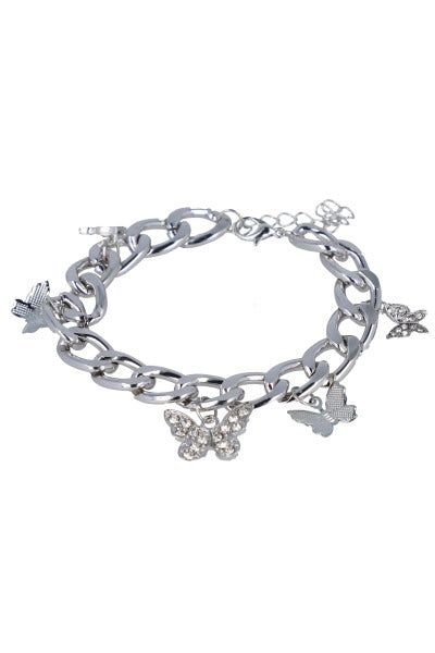Pulsera cadena dijes mariposas sold by Shasa product image thumbnail 2