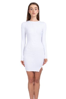 Vestido mini bodycon acanalado sold by Shasa