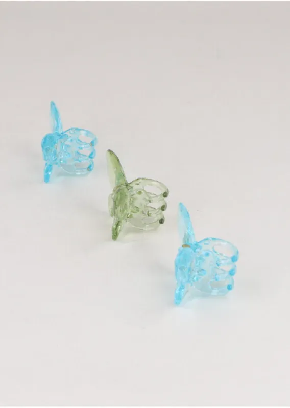 Set 3 Pinzas Mariposa sold by Shasa