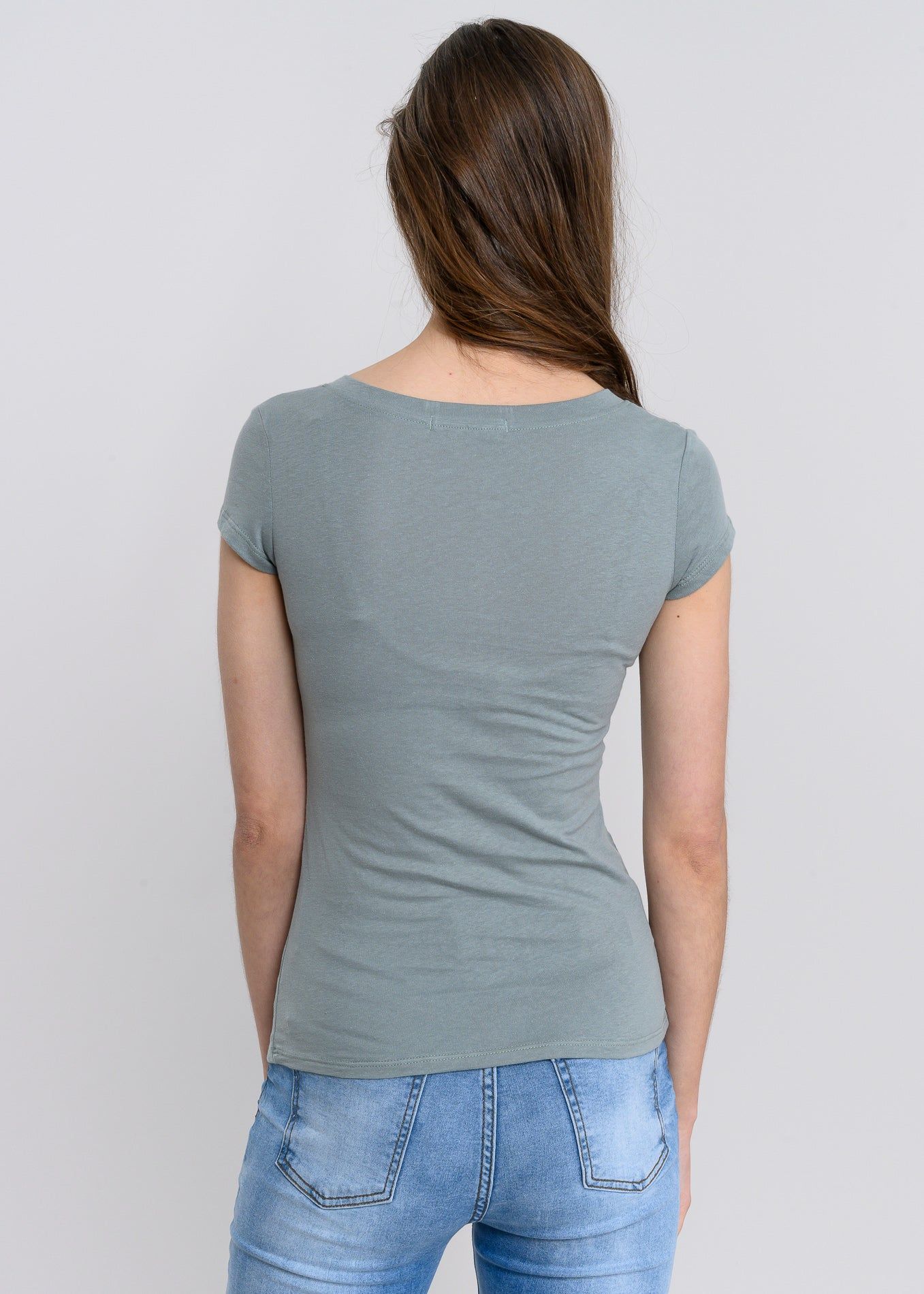 Blusa manga corta cuello v sold by Shasa product image thumbnail 4