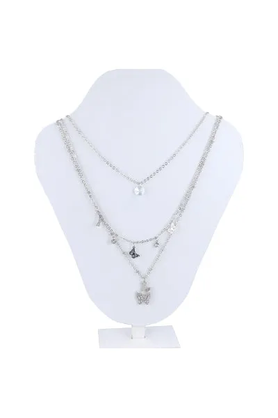 Collar 3 capas dijes estrella sold by Shasa