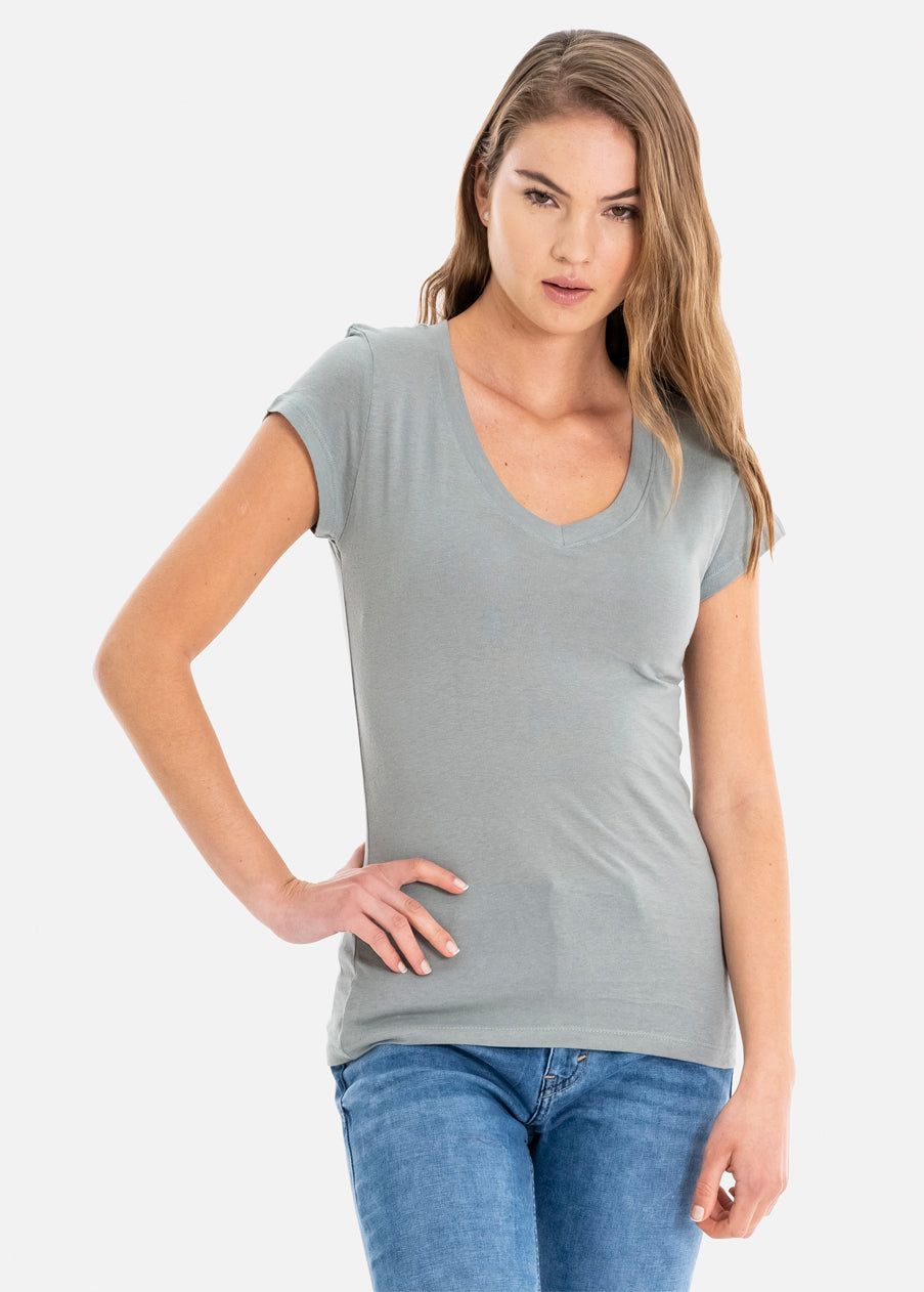 Blusa manga corta cuello v sold by Shasa product image thumbnail 5