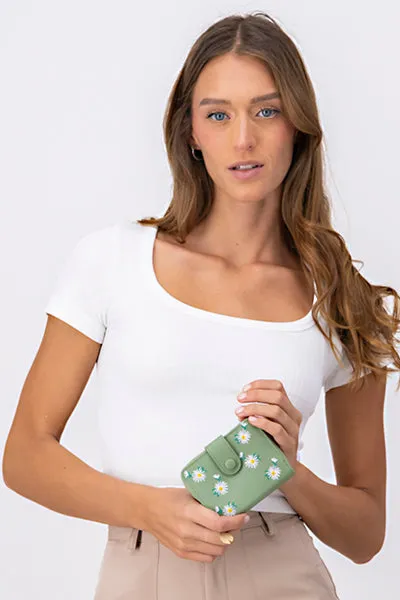 Cartera Mini Margaritas Bordadas sold by Shasa