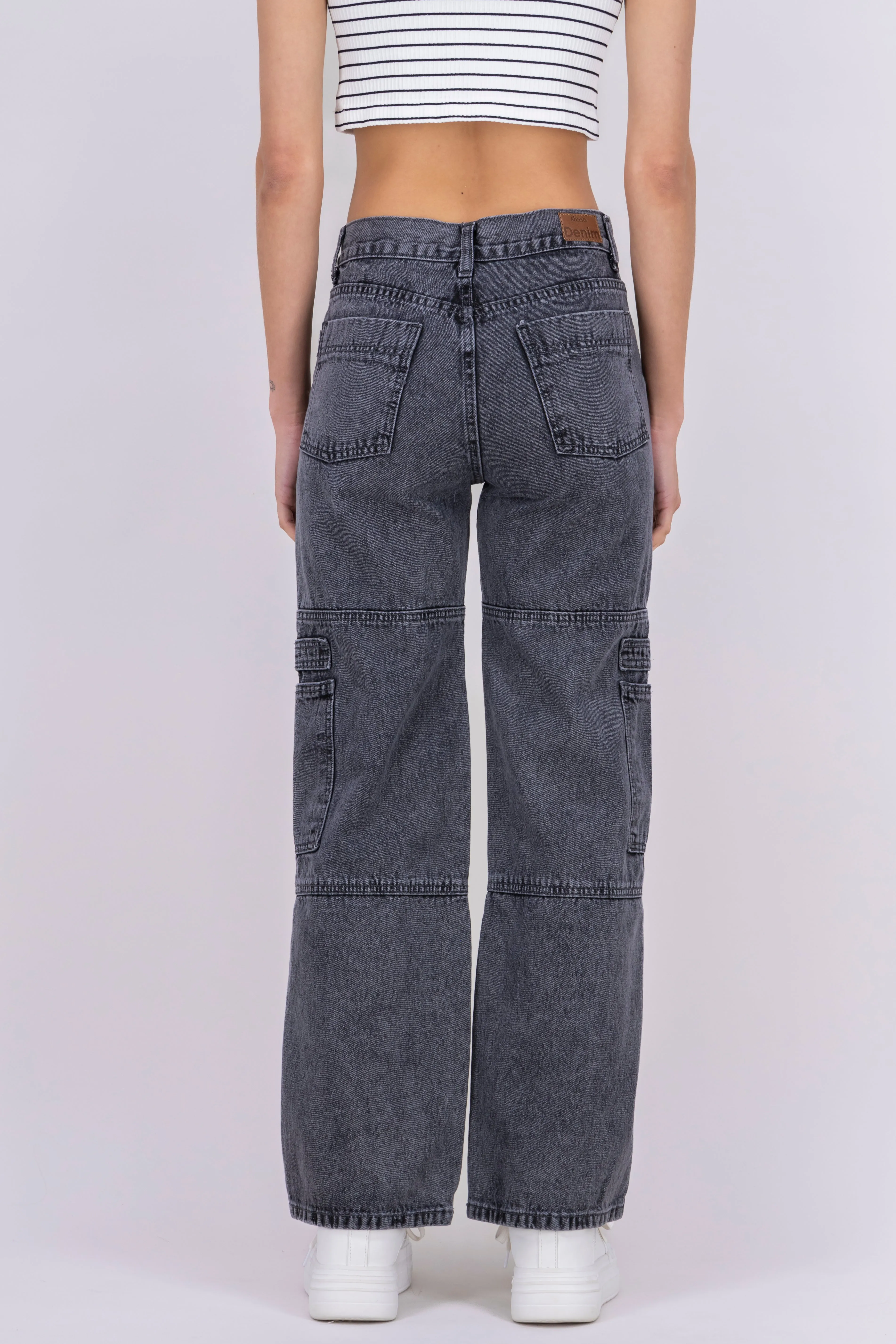 Jeans straight cargo sold by Shasa product image thumbnail 4