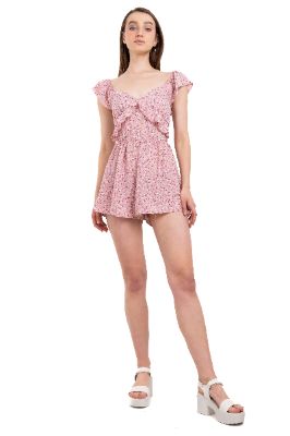 Romper floreado espalda descubierta sold by Shasa