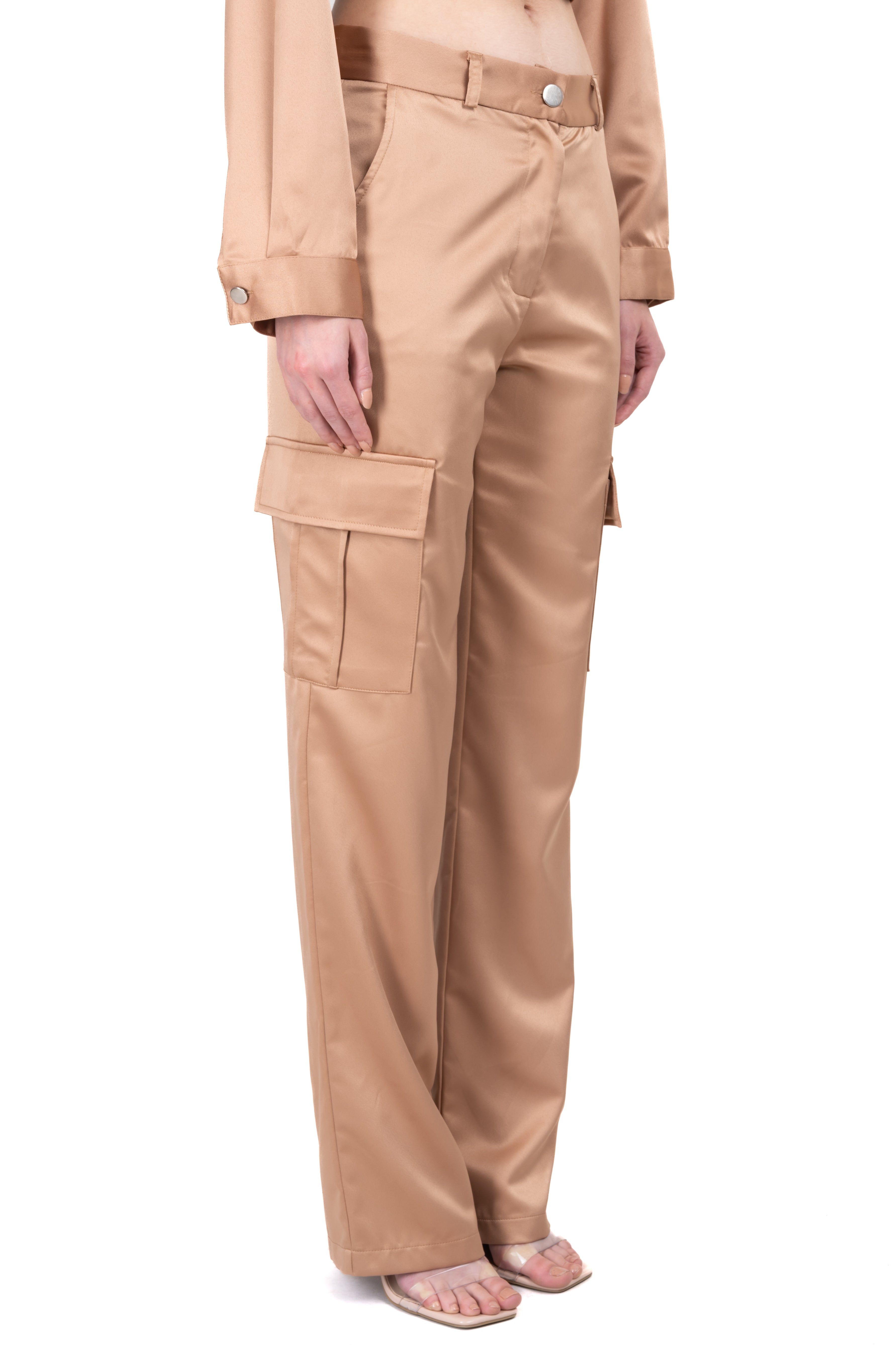 Pantalón cargo satín sold by Shasa product image thumbnail 3