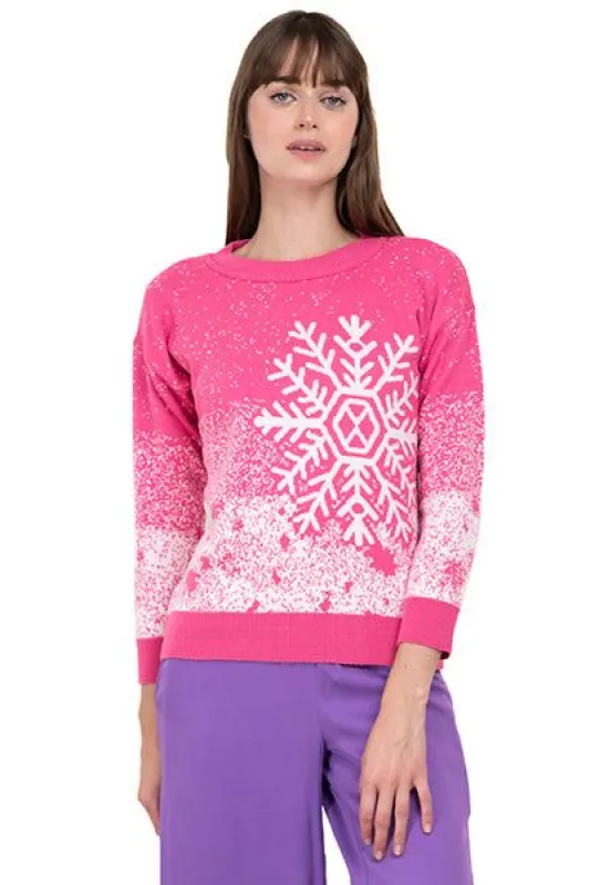 Suéter navideño copo nieve sold by Shasa