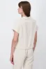 Camisa Crop Manga Corta Lino sold by Shasa