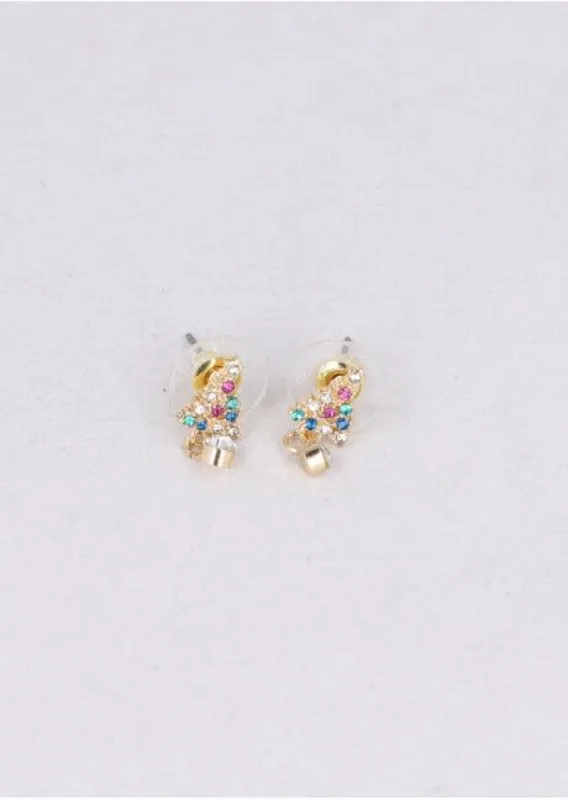 Aretes diseño árbol navideño sold by Shasa
