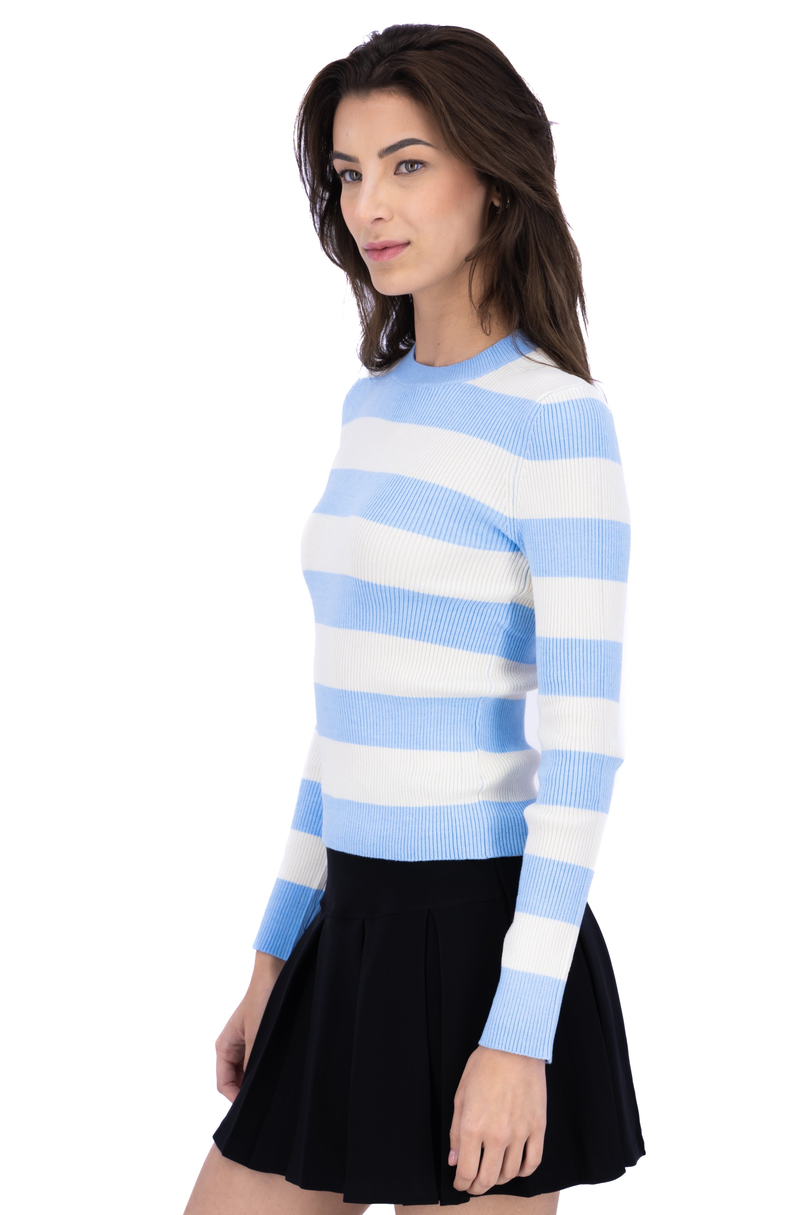 Suéter acanalado líneas bicolor sold by Shasa product image thumbnail 3