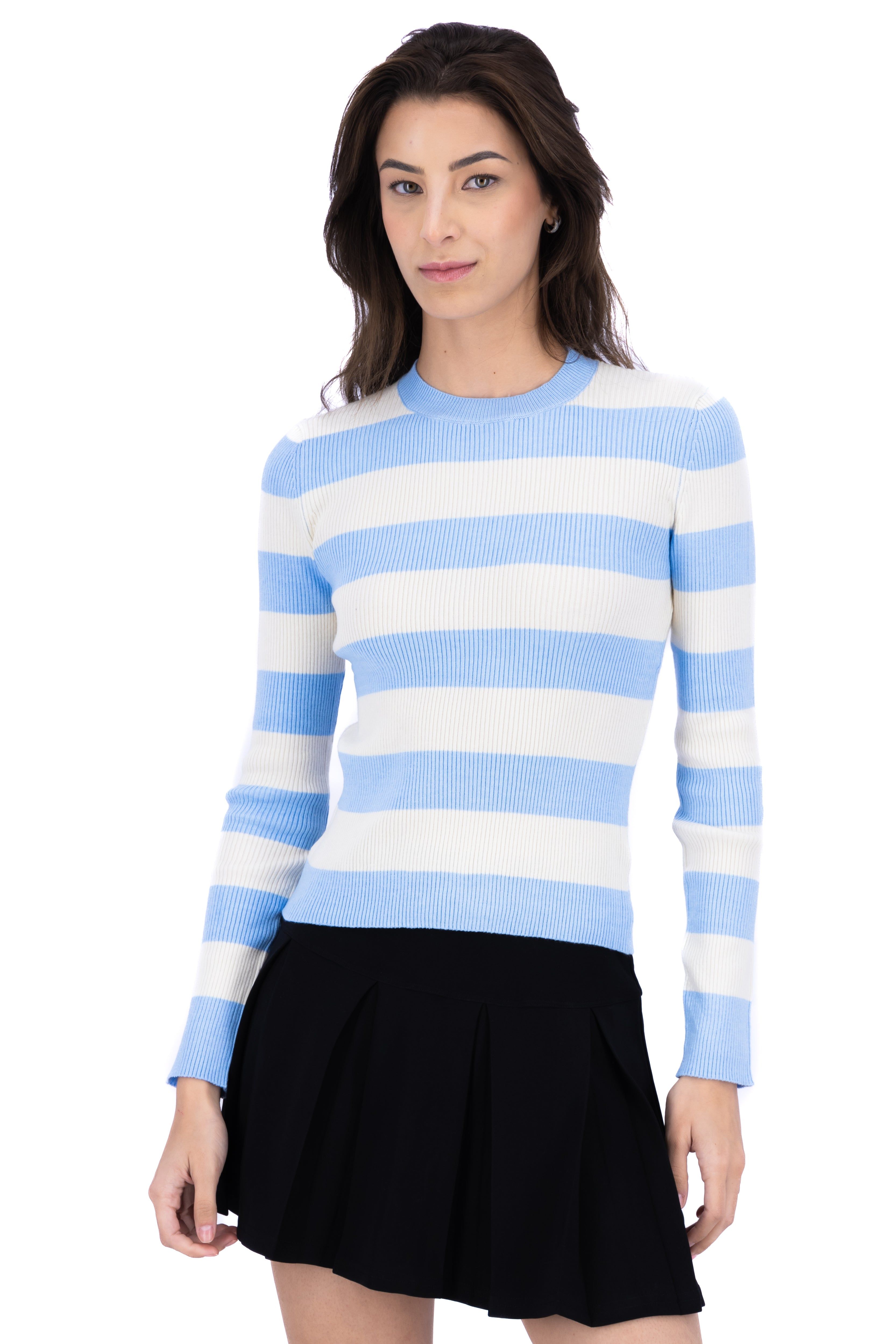 Suéter acanalado líneas bicolor sold by Shasa product image thumbnail 2