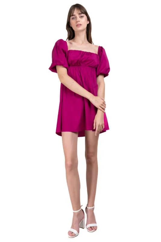 Vestido popelina moño espalada sold by Shasa