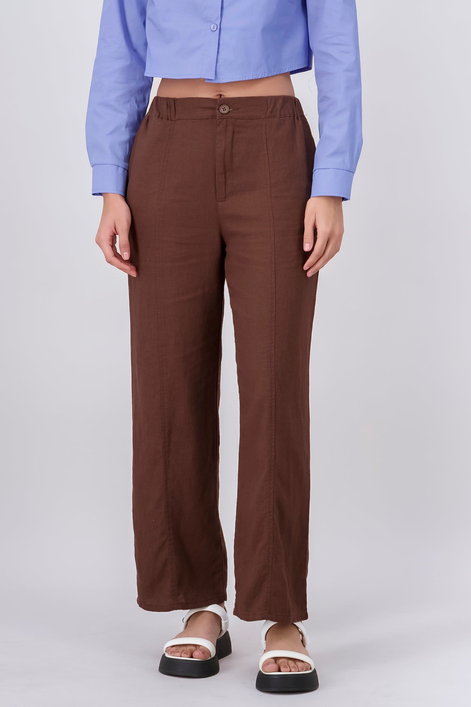 Pantalón recto bolsillos liso sold by Shasa product image thumbnail 2