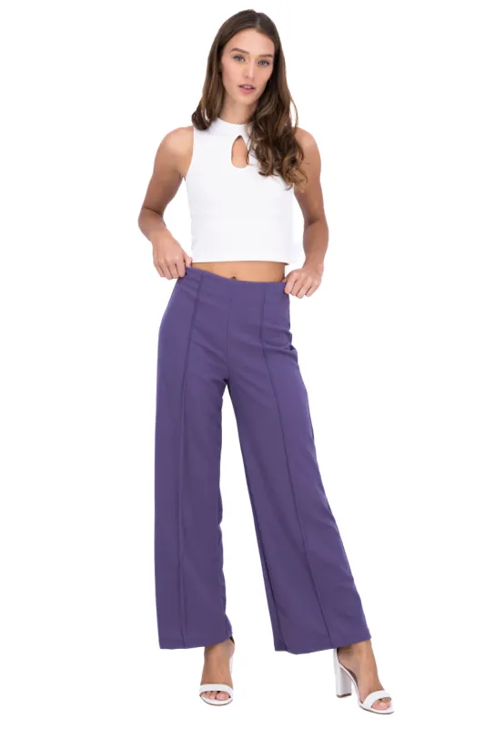 Pantalón Amplio Costura Frontal sold by Shasa