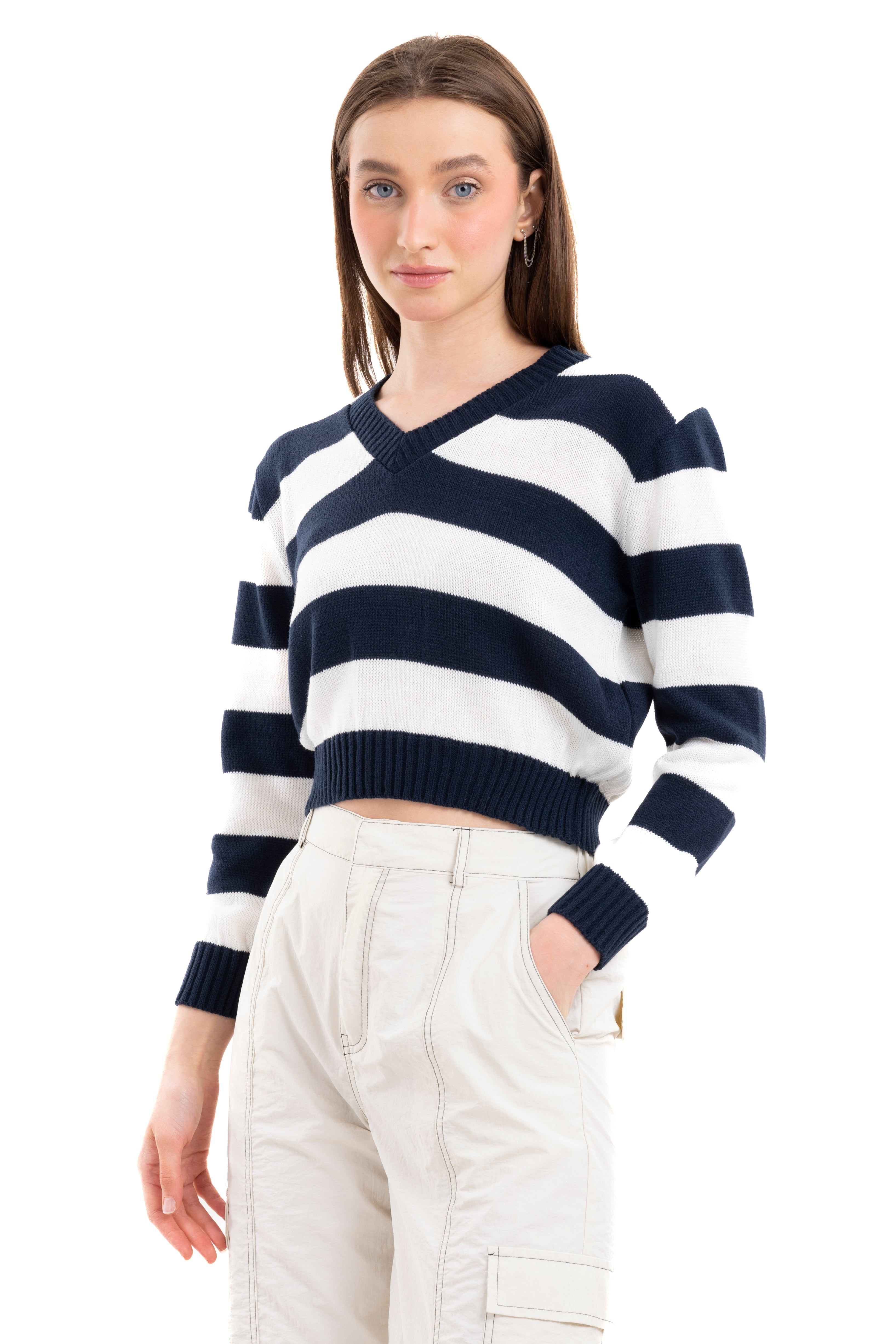 Sueter rayas manga larga sold by Shasa