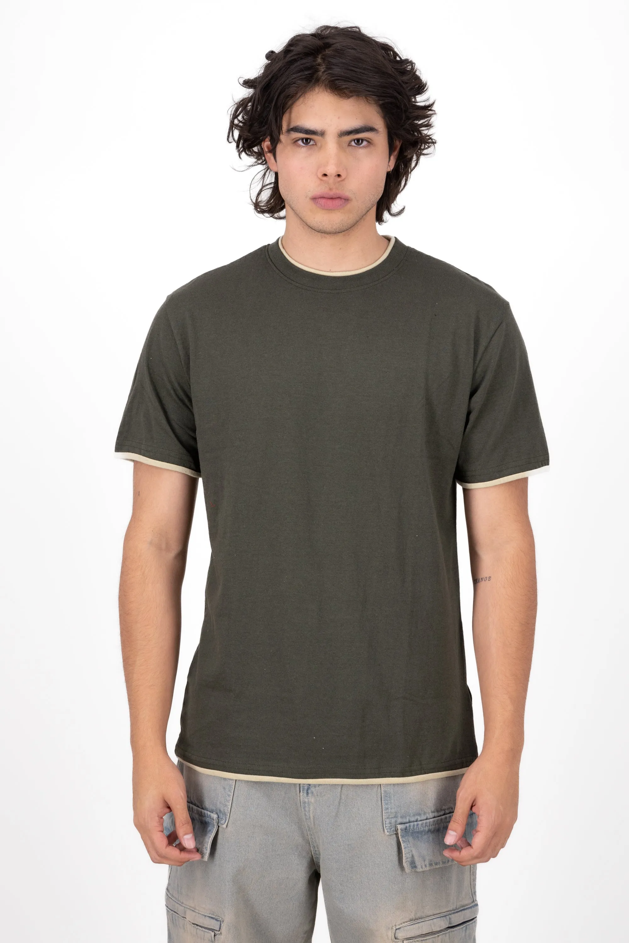 Playera Básica Bicolor sold by Shasa product image thumbnail 2