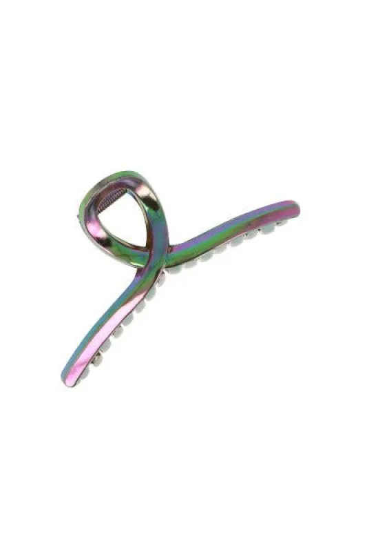 Pinza Larga Curva Iridiscente sold by Shasa