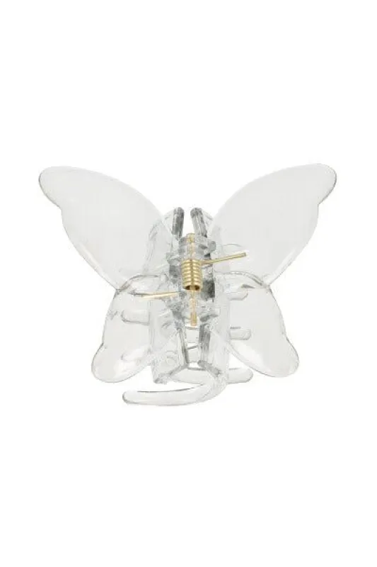 Pinza mariposa transparente sold by Shasa