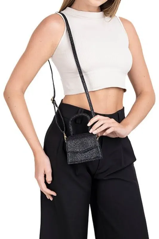Bolsa crossbody mini brillos sold by Shasa