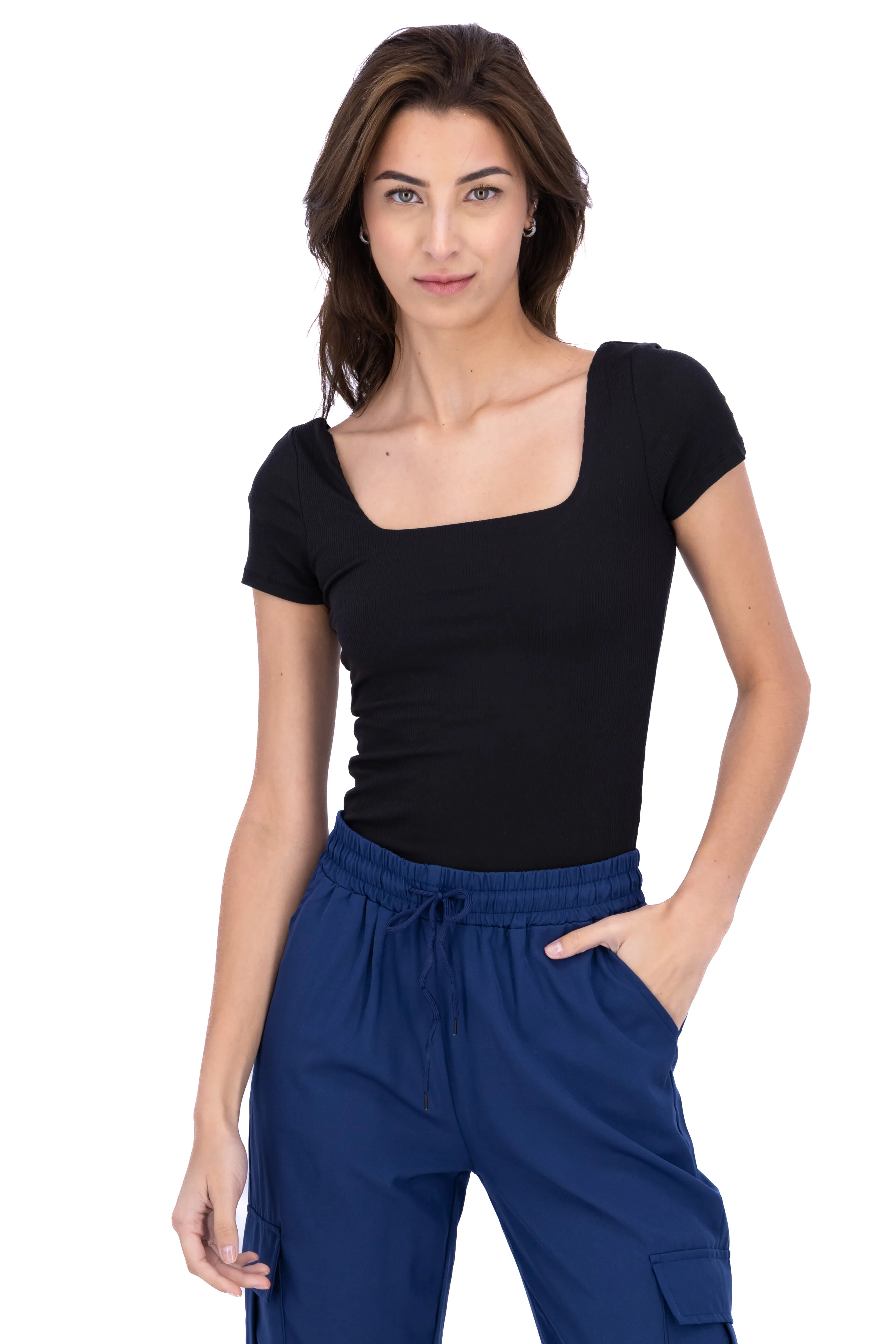 Bodysuit Manga Corta Acanalado sold by Shasa product image thumbnail 2