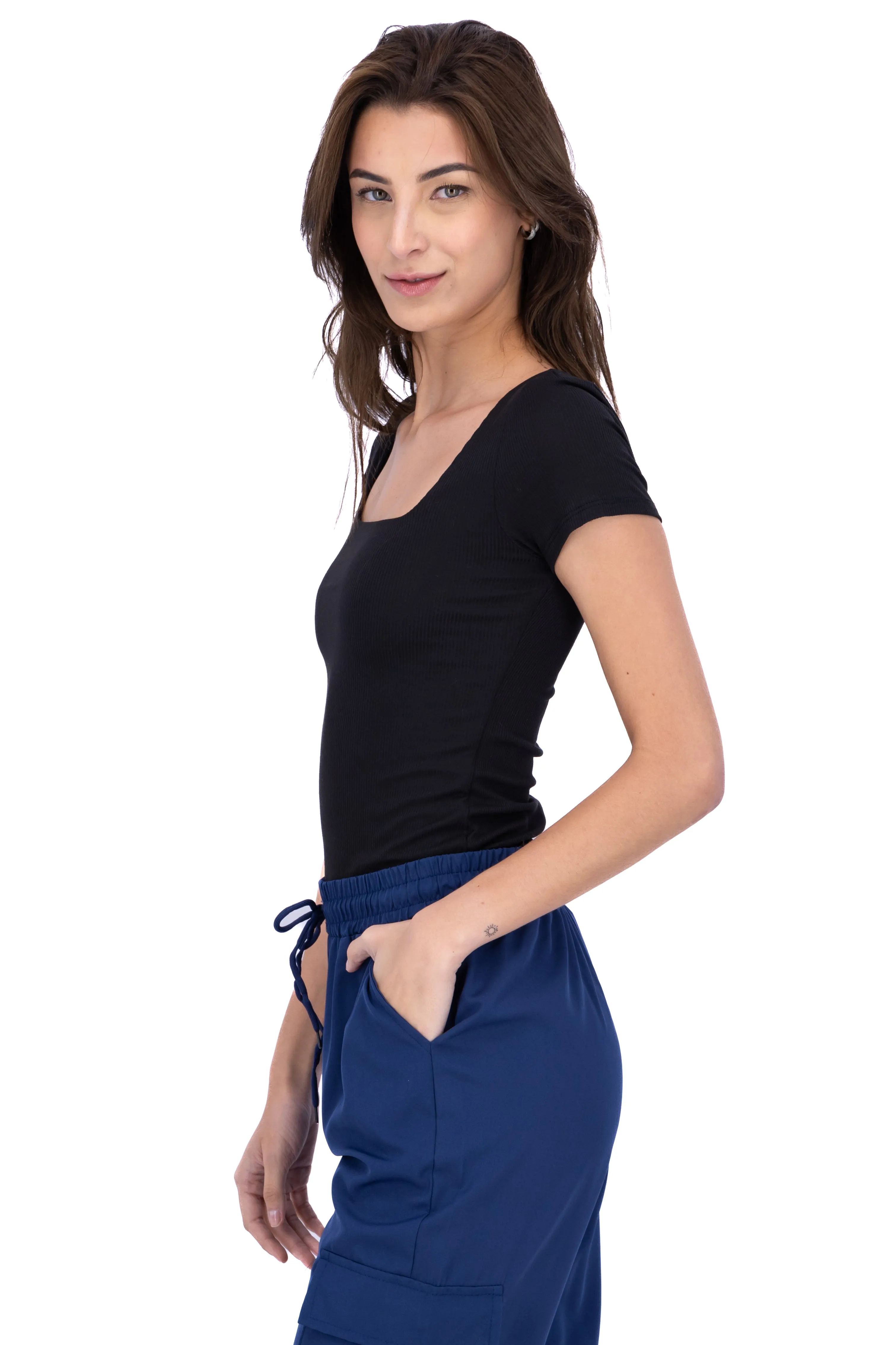 Bodysuit Manga Corta Acanalado sold by Shasa product image thumbnail 3