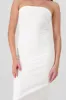 Vestido maxi denim strapless sold by Shasa