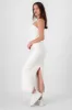 Vestido maxi denim strapless sold by Shasa