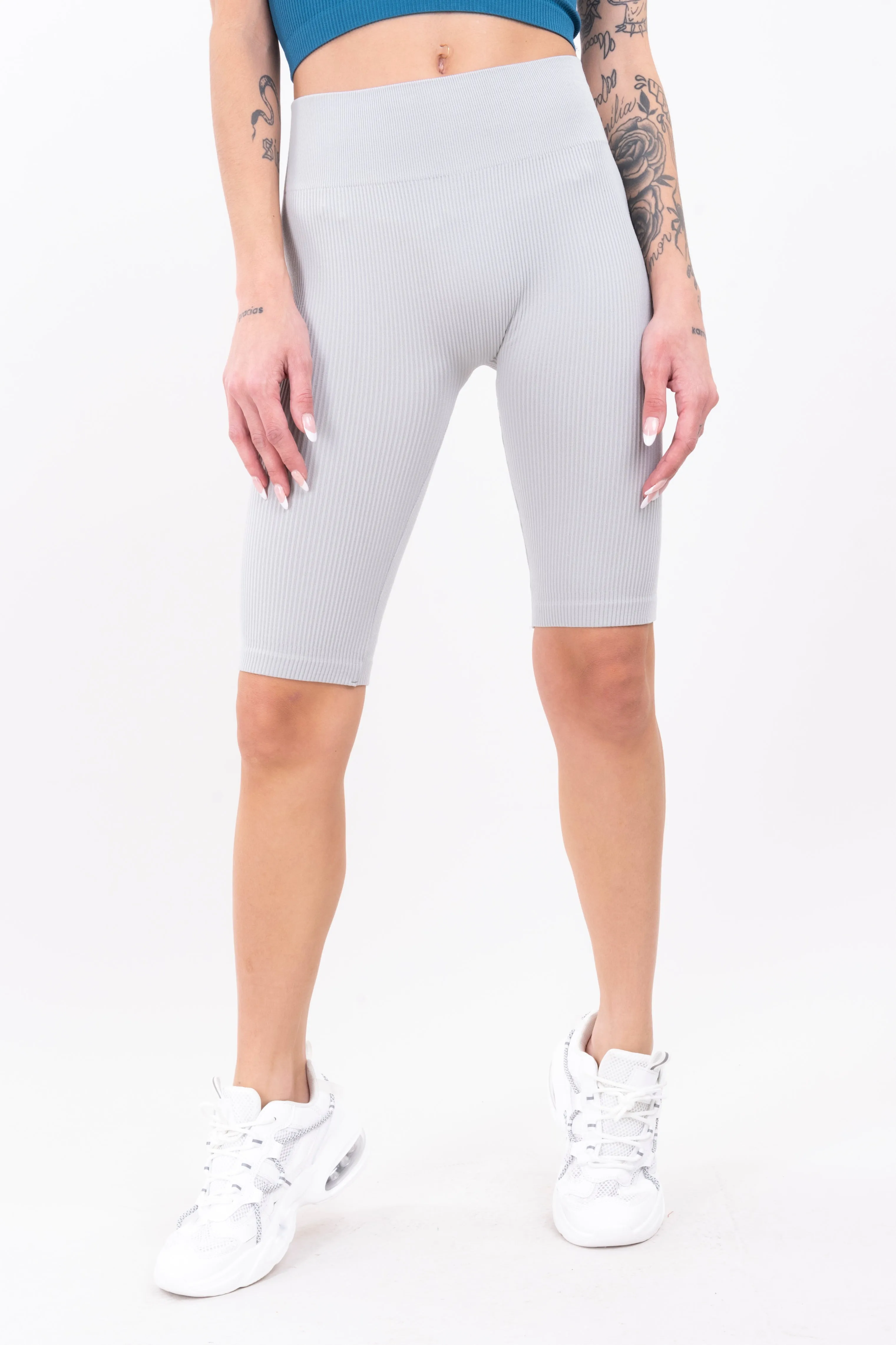 Short Biker Acanalado Monocolor sold by Shasa