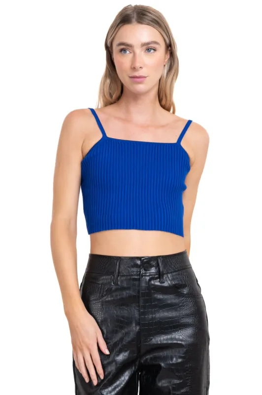 Top tejido acanalado tirantes sold by Shasa