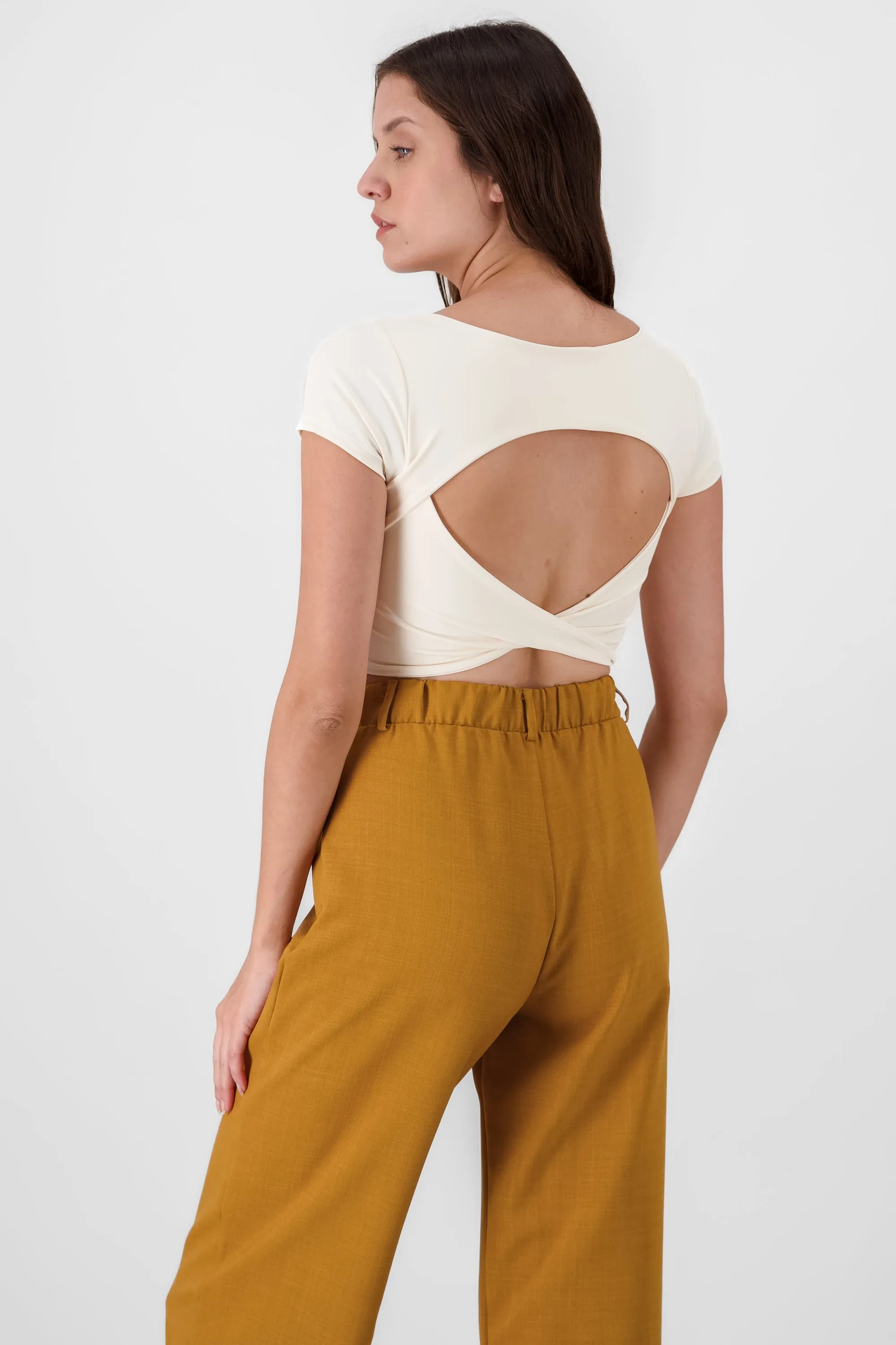 Top espalda abierta doble tela sold by Shasa product image thumbnail 4