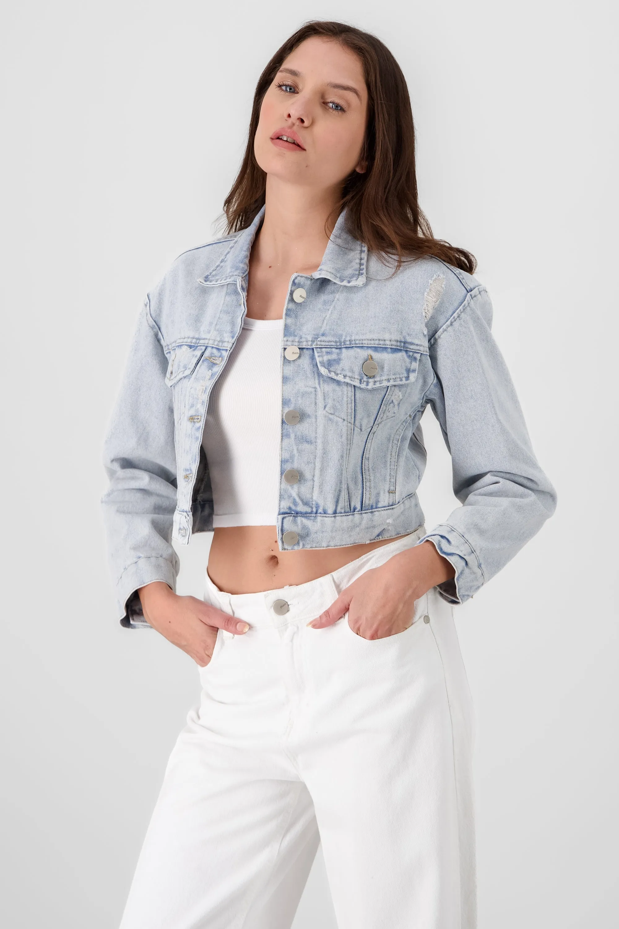 Trucker jacket oversize sold by Shasa product image thumbnail 2