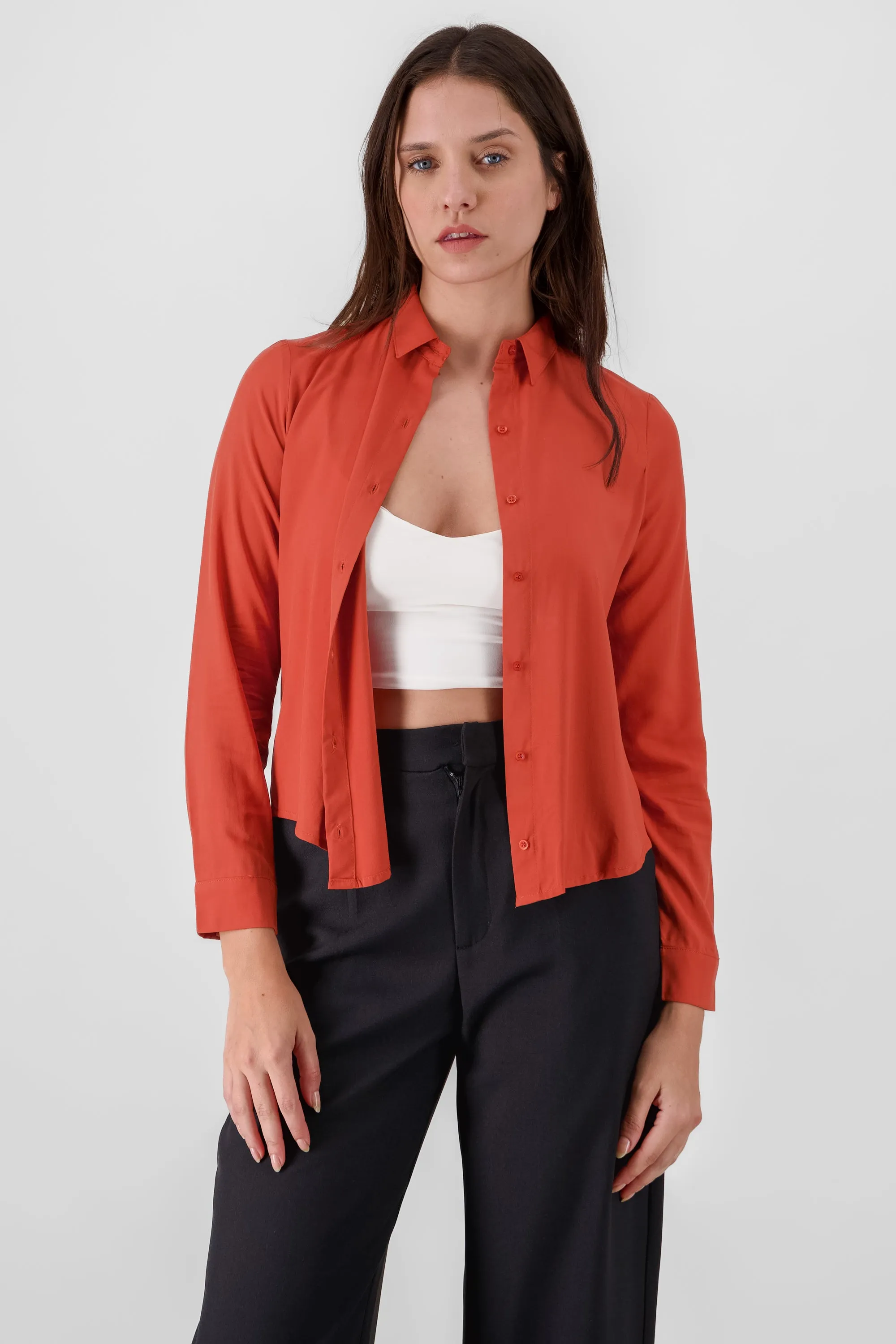 Camisa Manga Larga Lisa sold by Shasa