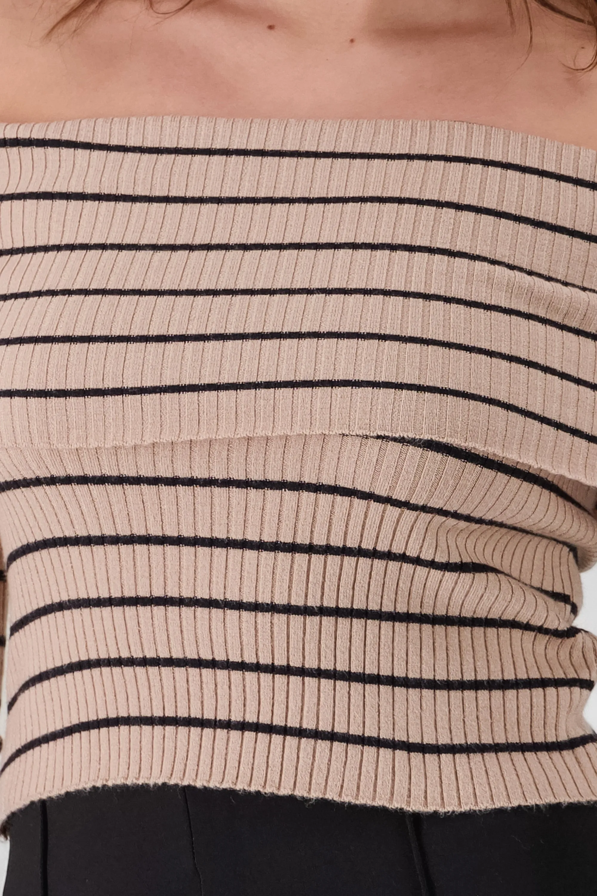 Top rayas sin hombros sold by Shasa product image thumbnail 5