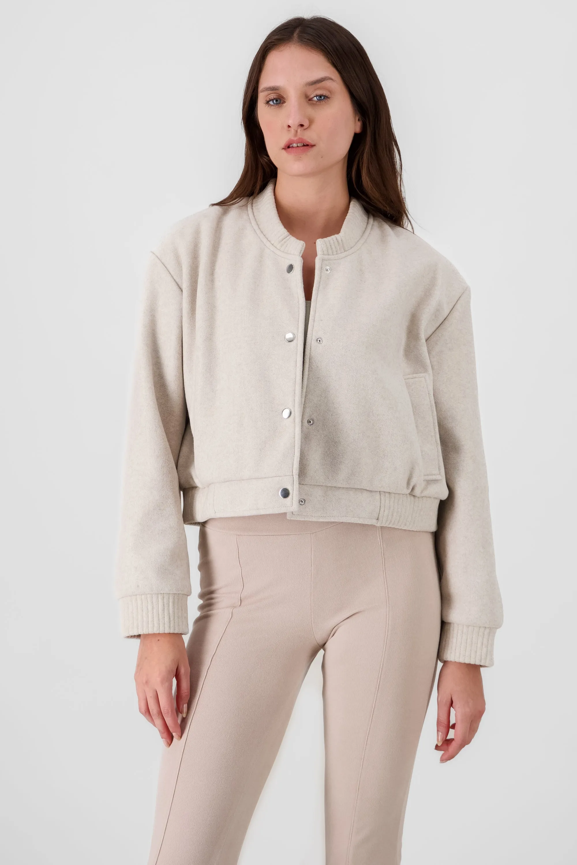 Chamarra tipo bomber textura suave sold by Shasa product image thumbnail 2