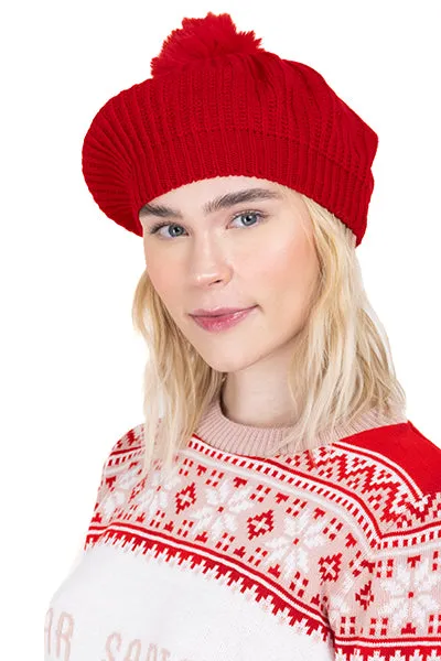 Boina tejido punto fluffy sold by Shasa