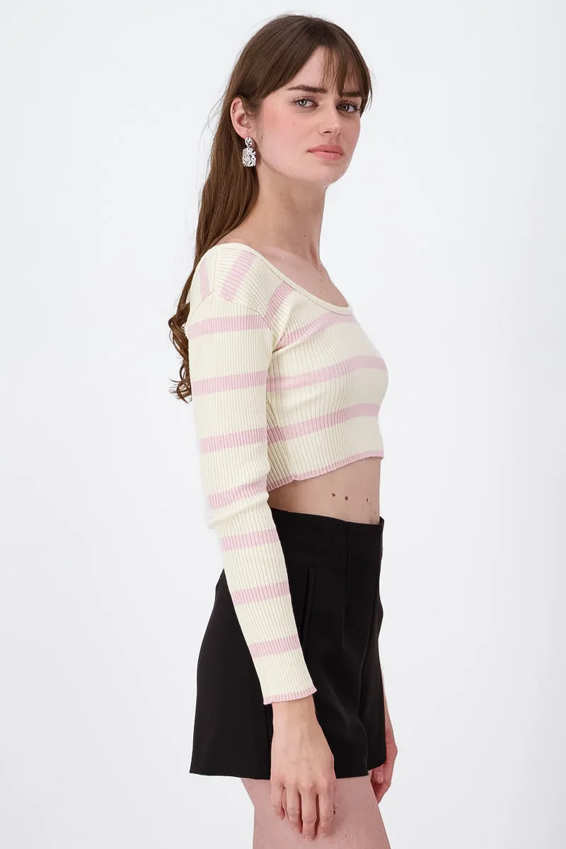 Top tejido rayas manga larga sold by Shasa product image thumbnail 3