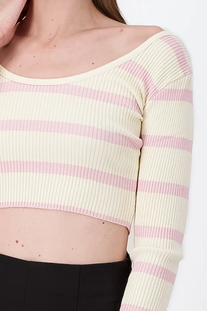 Top tejido rayas manga larga sold by Shasa product image thumbnail 5