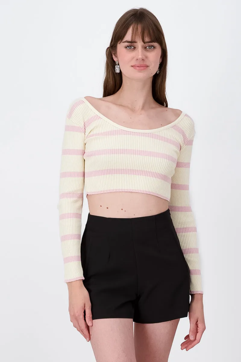 Top tejido rayas manga larga sold by Shasa product image thumbnail 2