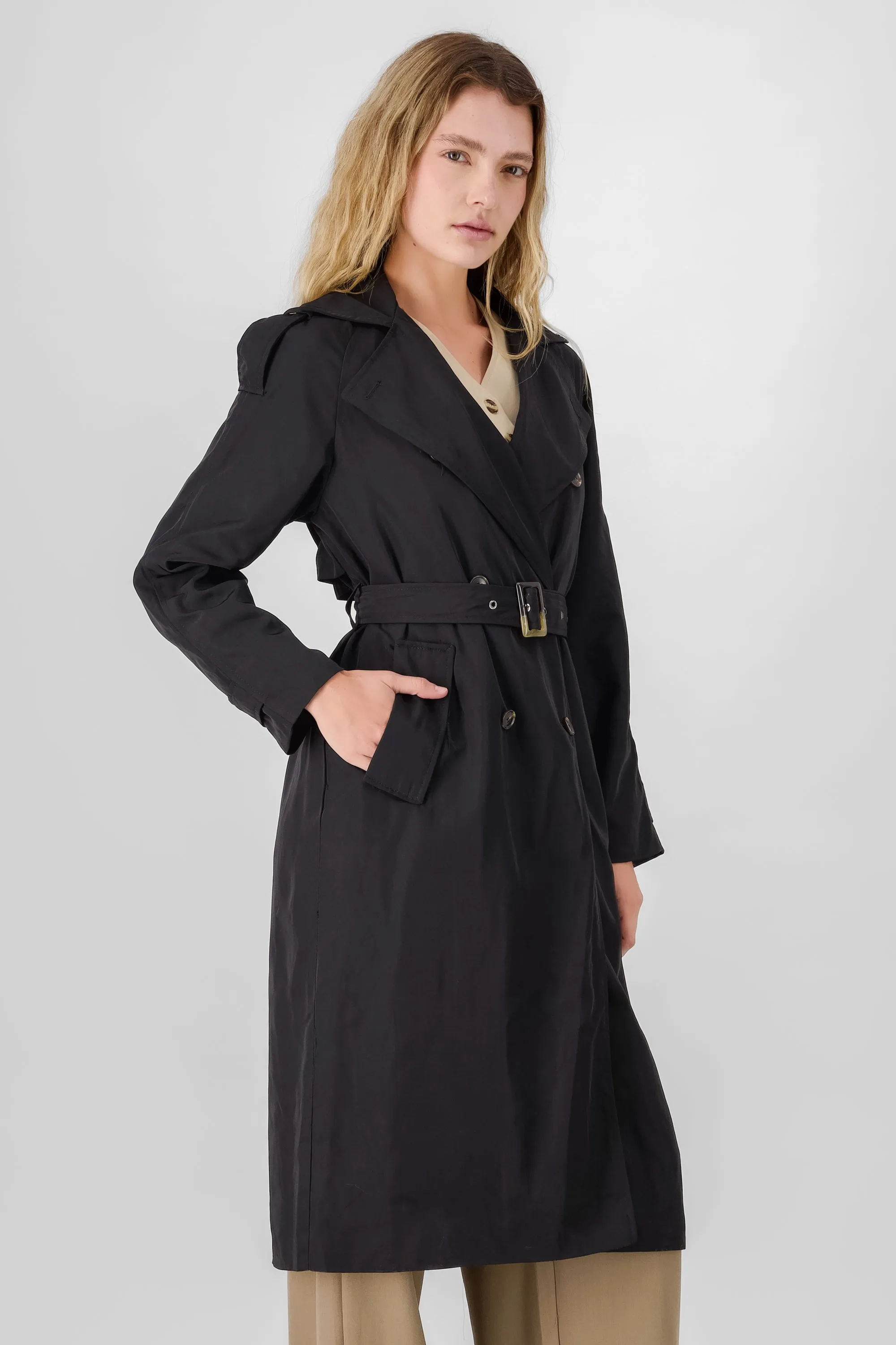 Gabardina larga con botones sold by Shasa product image thumbnail 3