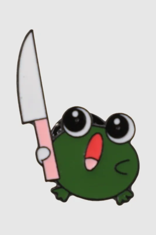 Pin ranita amenazadora sold by Shasa