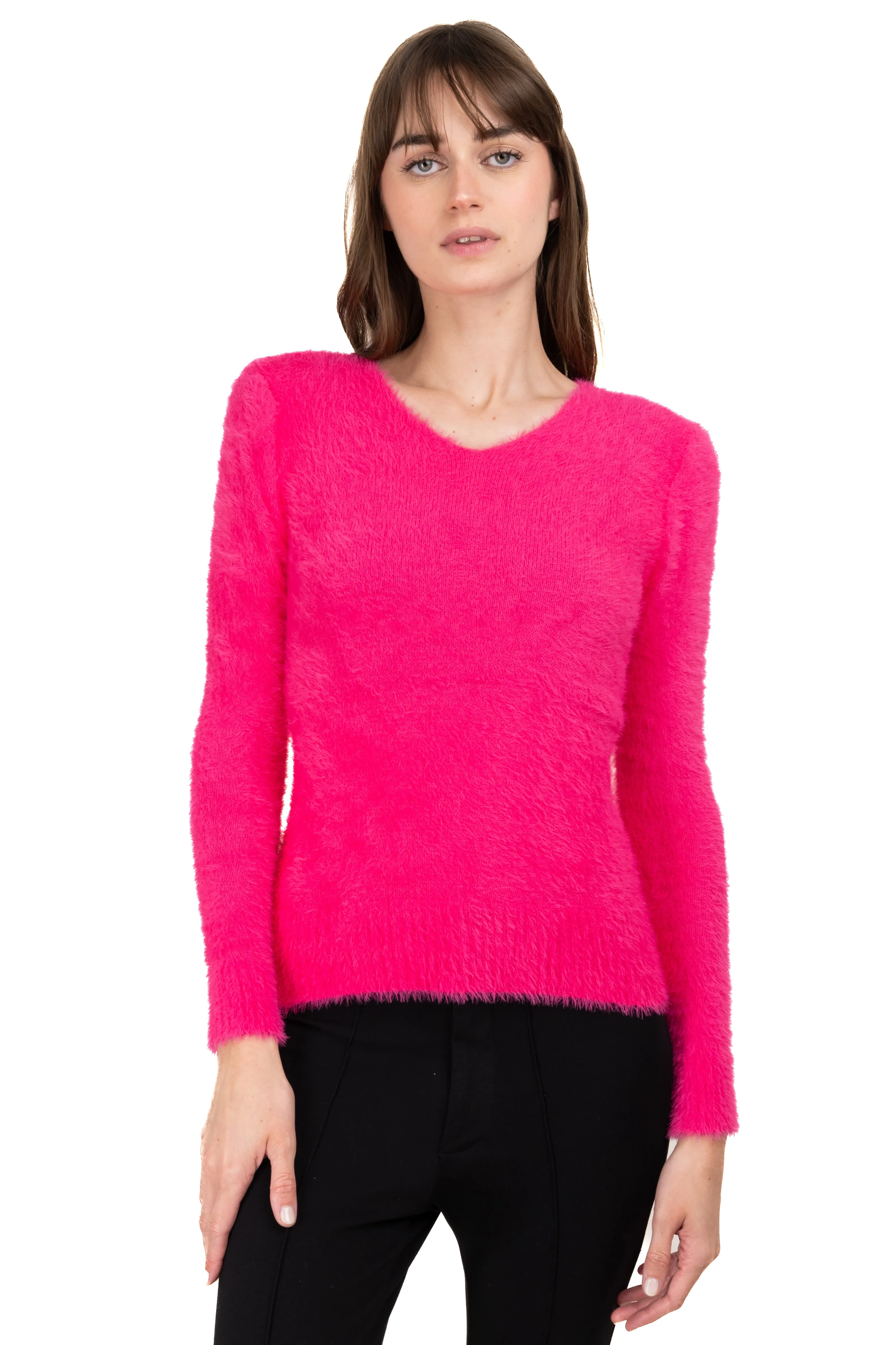 Suéter cuello v peluche sold by Shasa product image thumbnail 2